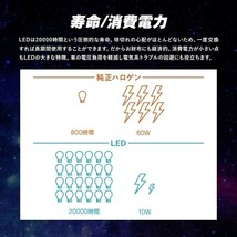 スフィアライト 車用 LEDヘッドライト H8/H9/H11/H16 プロジェクター対応モデル 6000K/純白色 明るさ3000lm 車検対応 SLASH11060-P_画像7