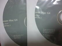 ★中古★Apple PowerMac G4 MDD用 リストアディスク Mac OS X 10.2.1/Mac OS 9.2.2 起動切り替え可能/Restore disc_画像2