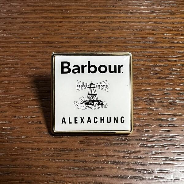 BARBOUR PIN BADGE / ALEXA CHUNG EDITION / バブアーピンバッジ