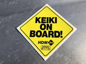 KEIKI on Bard ステッカー ハワイ BabyOnBoard sign USDM HDM 赤ちゃんが乗ってます Hawaii仕様 HULA Aloha shaka 808 