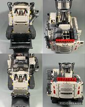 MJ231220-2【希少動作品】LEGO TECHNIC レゴ テクニック LIEBHERR リープヘル R9800 ショベル 42100 LEGO CONTROL ラジコン 現状販売_画像8