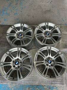 美品　BMW F10 F11 5シリーズ Mスポーツ 純正ホイール 18インチ 8J＋30 9J＋44 PCD120 5穴 ハブ径約72.5ミリ スタッドレス用などに