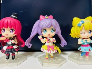 プリパラ　ねんどろいど　らぁら、みれい、そふぃ、シオン、ドロシー、レオナ　