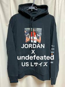 JORDAN undefeated US Lサイズ パーカー アンディフィーテッド NIKE ジョーダン