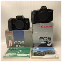 Canon EOS10QD / EOS650 一眼レフフィルムカメラ 2点 未使用保管品_画像1