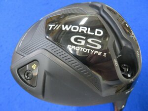 【中古・訳あり/試打用】本間ゴルフ　2021　T//WORLD　GS　PROTO TYPE II　ドライバー（9.5°）【S】VIZARD　FZ-6＜HC、レンチなし＞