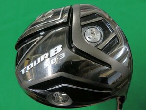 【中古】 ブリヂストンゴルフ　2016　TOUR－B　XD－3　ドライバー （9.5°） 【Ｓ】　ツアーAD　TX1－6　HC付き