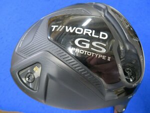 【中古・訳あり/試打用】本間ゴルフ　2021　T//WORLD　GS　PROTO TYPE II　ドライバー（9.5°）【S】VIZARD　FZ-6＜HC、レンチなし＞