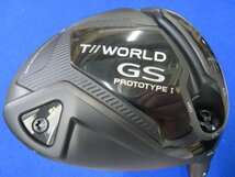 【中古・訳あり/試打用】本間ゴルフ　2021　T//WORLD　GS　PROTO TYPE I　ドライバー（9.5°）【SR】VIZARD　FD-5＜HC、レンチなし＞_画像1