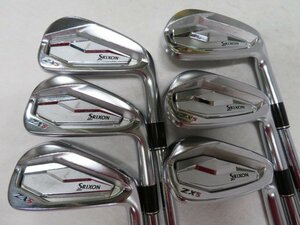 【中古】ダンロップ　2020　ＳＲＩＸＯＮ　ＺＸ５　アイアン　６本（５～P）　Ｓ　NSPRO Modus3 TOUR105 DST　