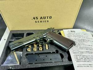 CAW M1911A1 クラフトアップルワークス 発火式 モデルガン military model of 1943 ブルーイング 検)コルトガバメント colt