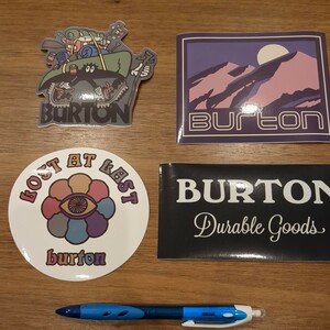 BURTON STICKER　バートン　ステッカー　4枚セット②