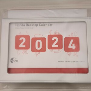 2024年 カレンダー ホンダ Honda Desktop Calendar 卓上カレンダー