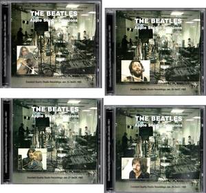 8CD【Apple Studio Sessions (EU 2001年製) Disc 1枚欠 】&【NOW & THEN (2008年)】Beatles ビートルズ