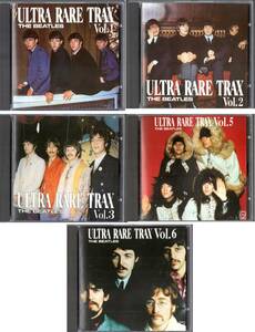 5CD 【ULTRA RARE TRAX Vol.1 ,2 ,3 ,5 ,6 】Beatles ビートルズ