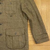 Kinloch Anderson SCOTLAND ラムズウールツイードフィールドジャケット サイズ表記L JOHN HANLY Lambs Wool 中古品 レナウン アイビー_画像7