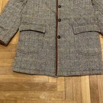 J.PRESS × Harris Tweed キルティングジャケット サイズ表記LL 中古品 中綿入り ハリスツイード ウール オンワード樫山 ジェイプレス_画像5