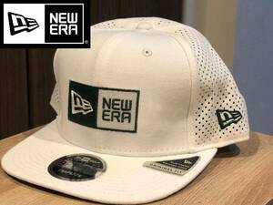 NEWERA　ニューエラロゴ　白　9FIFTY　メッシュ 帽子