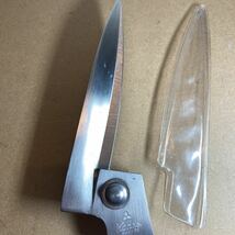 KOHNEL shears 裁ち鋏 ENUSHIKI PALENT 525309 24cm 裁縫道具 ハサミ 鋏 手工芸 昭和レトロ 当時物 三菱_画像3