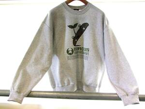 新品 DORCUS ドーカス OAKS SKATE CREW SWEAT Mサイズ 裏起毛 トレーナー スエット ヘザーグレー スケートボード スケート スケボー