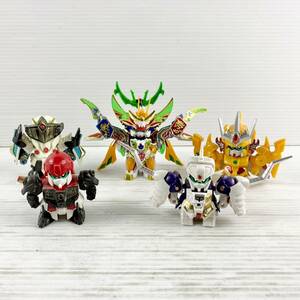 《現状品》元祖SDガンダム/天零頑駄無/武者冒流刀/獣王頑駄無/プラモデル/まとめ/GH05L14SD007