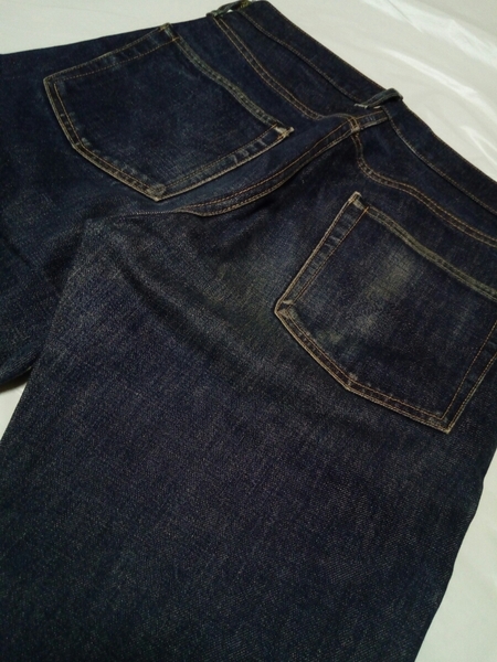 即決☆送料無料☆90s☆オールドユニクロ☆ストレート☆ジーンズ☆ウエスト約72cm☆73☆デニム☆ボトムス☆UNIQLO☆ユニクロ☆