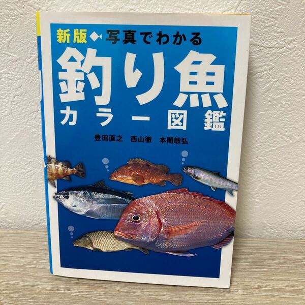 【訳あり　状態難】　写真でわかる　釣り魚　カラー図鑑 （新版） 豊田直之／著　西山徹／著　本間敏弘／著