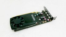 【JUNK】 NVIDIA Quadro P620 ロープロファイル Mini DisplayPort×4ポート 通電・起動確認のみ【tkj-01923】_画像2