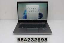 【ジャンク品】hp ZBook Studio G5 Core i7 8750H 2.2GHz/32GB/512GB(SSD)/Win11/Quadro P1000 液晶表示不良 AC欠品 【55A232698】_画像1