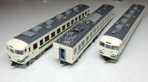 ■TOMIX 92294 JR 455系電車（東北本線）3両増結セット FW動力化・グレー台車化■