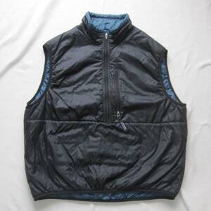 ☆デッド パタゴニア パフボール ベスト（L）黒 / 2000年 / patagonia puffball / 90s / vintage mars / ダスパーカ