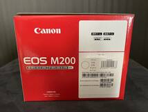 【送料無料】 Canon EOS M200 ダブルズームキット EOSM200WH-WZK_画像2