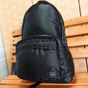 【ほぼ未使用品】ポーター PORTER / TANKER BACKPACK リュックサック 吉田カバン ナイロン【ブラック】