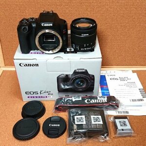 【超極美品】Canon キャノン EOS Kiss X10 EF-S18-55 IS STM レンズキット 【送料無料】