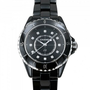  Chanel CHANEL J12 33mm H5701 black face new goods wristwatch lady's 