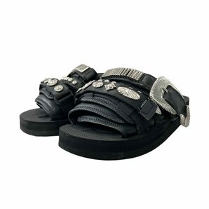 TOGA ARCHIVES トーガアーカイブ x SUICOKE 23SS Slider Sandal ブラック サイズ:8の画像3