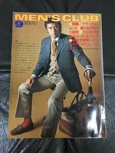 *(1978 year )*[MEN'S CLUB 9 month number ] natural look / America HD.. meka, Orbis / Kikuchi . Hara × pine rice field light .×.. one (2 bed under storage )