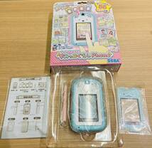 【KJ-1997SK】1円～ SEGA セガ カードできせかえ! すみっコぐらしPhone 通電動作確認済み 小物 プレゼント おもちゃ 玩具_画像1