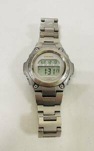 【MIA-9295TR】1円スタート CASIO G-SHOCK MR-G カシオ MRG-100T Gショック メンズ デジタル クォーツ 腕時計 チタン 中古 