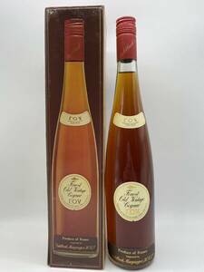 【OP11695HK】1円～未開栓 FOV Finest Old Vintage Cognac ファイネスト オールド ヴィンテージ コニャック ブランデー GARR F.O.V 