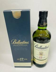 【MIA-9267TR】1円スタート 未開栓 Ballantines バランタイン 17年 750ml 43度 箱有 BLENDED SCOTCH WHISKY スコッチ ウイスキー お酒 洋酒