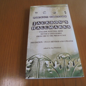 洋書イギリス　アンティークシルバーとゴールドのマーク　 Jackson's Hallmarks２　スコットランド　アイルランド