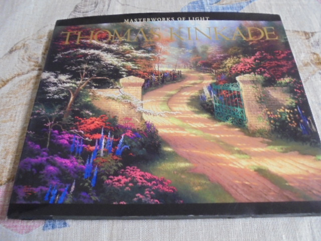 Foreign book Thomas Kinkade art book large book 223 pages Masterworks of Light Thomas Kinkade Thomas Kinkade, painting, Art book, Collection of works, Art book