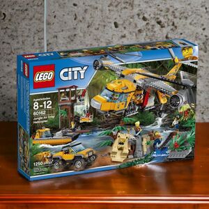 LEGO レゴシティ　60162 ジャングル探検　飛行機と古代遺跡