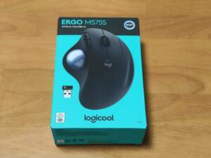 【新品・未開封】Logicool ロジクール ERGO M575 ワイヤレストラックボール M575S ブラック Bluetooth トラックボール マウス 無線