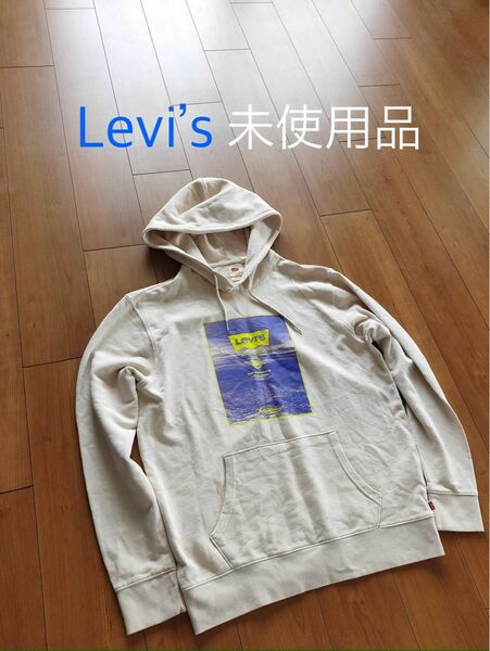 【未使用品】LEVI’S Levi’s リーバイス プルオーバー フーディー パーカー メンズM
