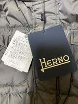 HERNO ヘルノ　POLAR TECH 4ポケットフードダウンジャケット　サイズ50 ダークグレー_画像3