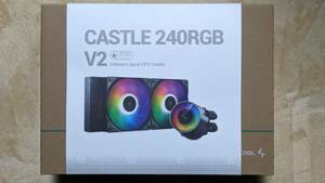 Deepcool CASTLE 240RGB V2 (240mm簡易水冷CPUクーラー)