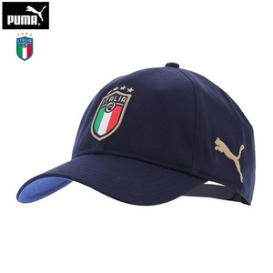 ★UK直輸入★プーマ★イタリア代表 FIGC チーム キャップ★紺x青金★