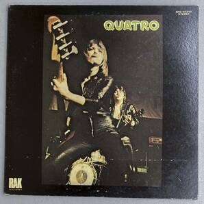 LP 中古レコード ★ スージー・クアトロ Suzi Quatro/Quatro  ERS-80349 見開きジャケット、歌詞カード、ブックレット付き、アナログの画像1